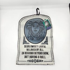Disney Haunted Mansion Madame Leota Tombstone Christmas Holiday Stocking NEW NWT